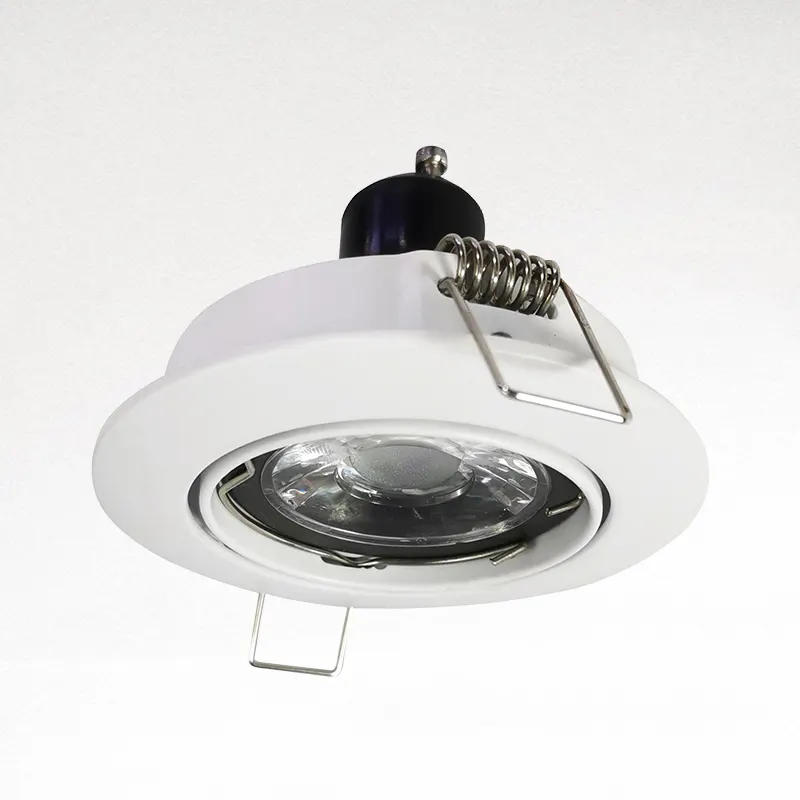 Aluminum Downlight Housing White GU10/MR16