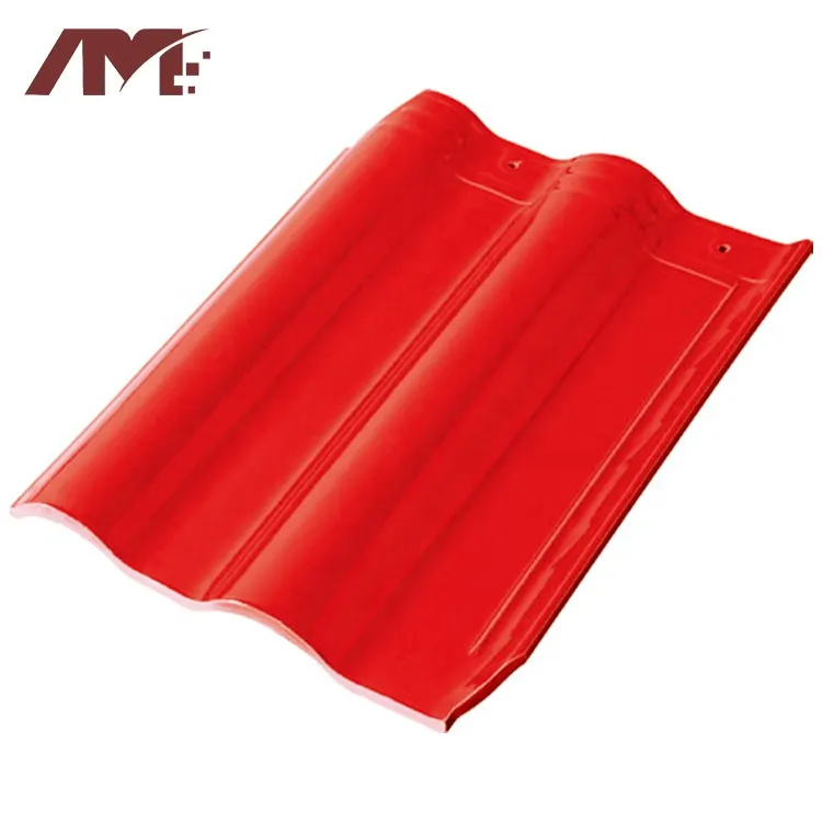 Blue Glazed Clay Roof Tile For Exterior Roofing
