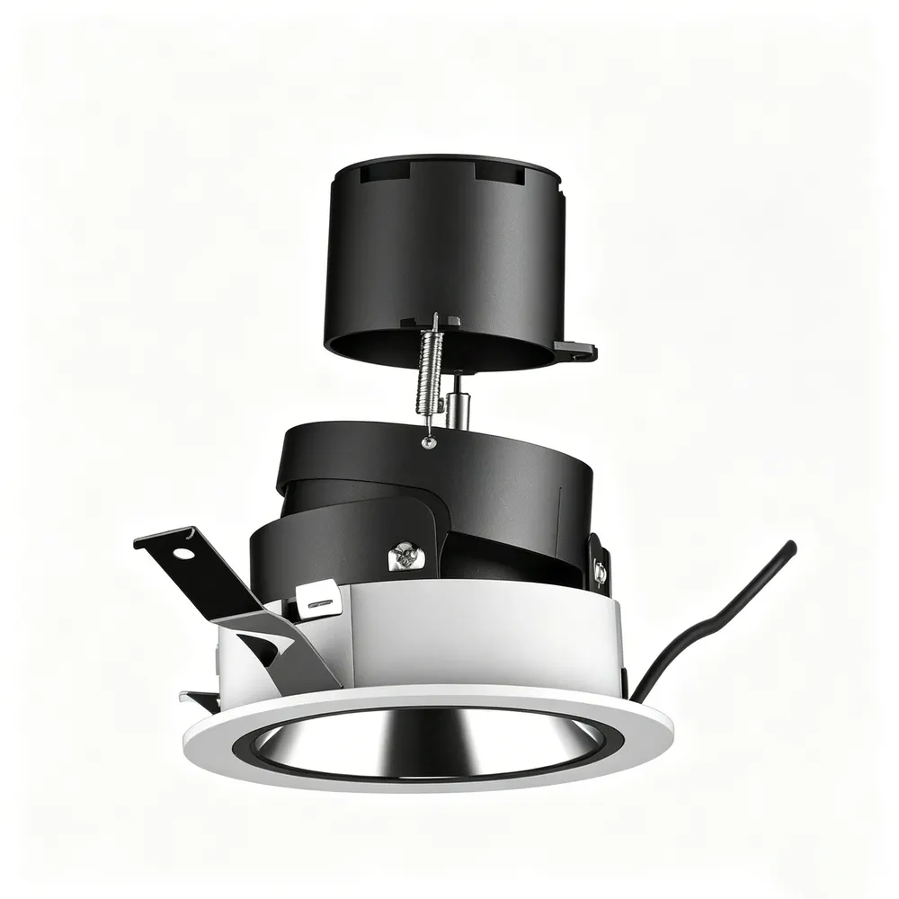 Anti-Glare Recessed Aluminum LED Downlight