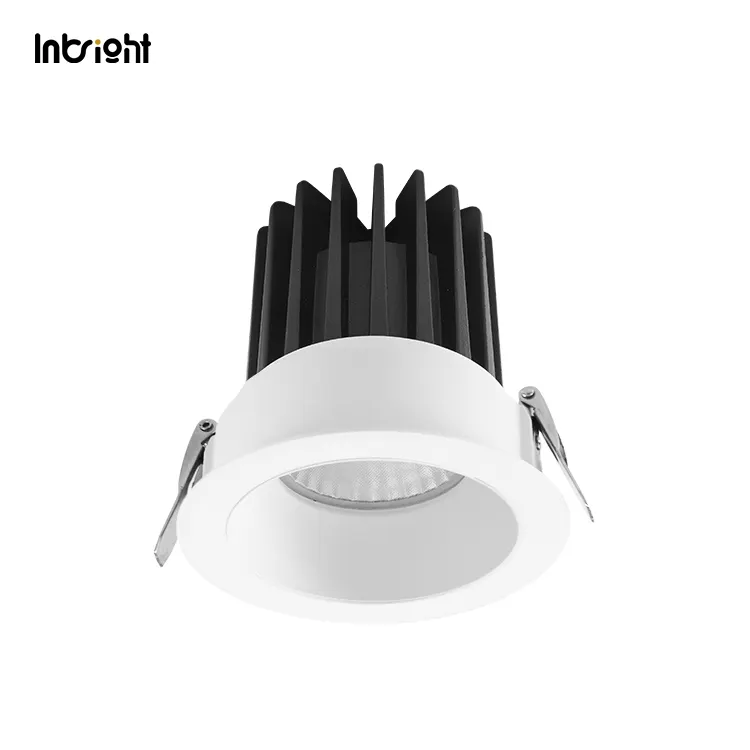 Dimmable Recessed Aluminum COB LED Downlight 10-25W IP65