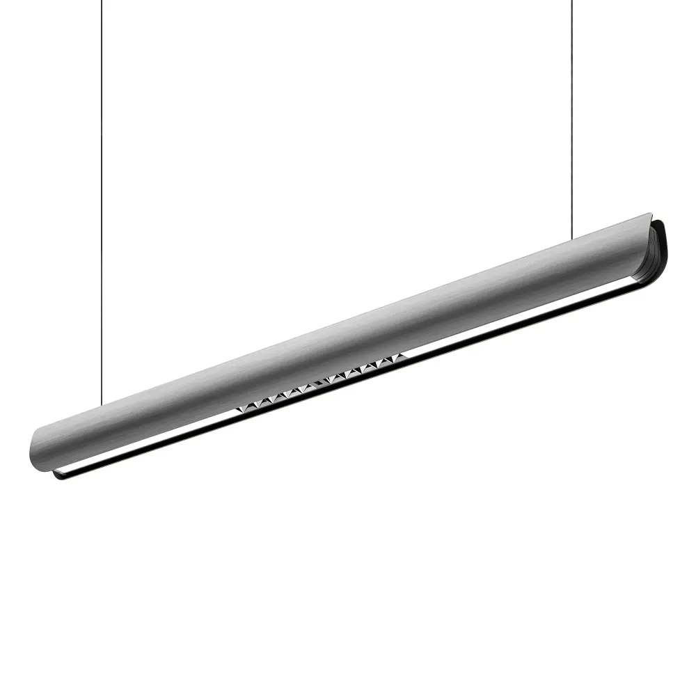 Slim Recessed Aluminum Linear LED Pendant Light 55x83x1200mm 36/48W