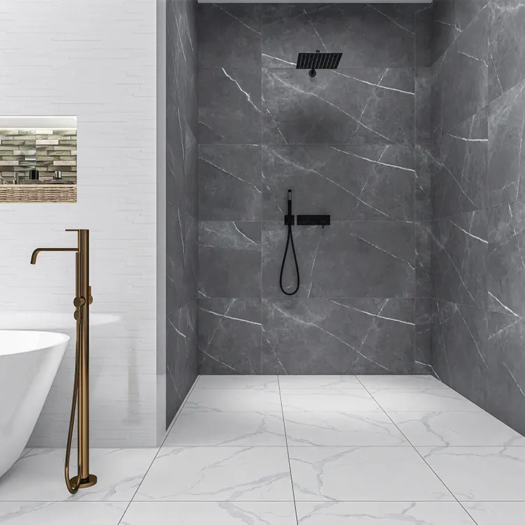 Stone-Look Porcelain Floor Tile 60x120cm
