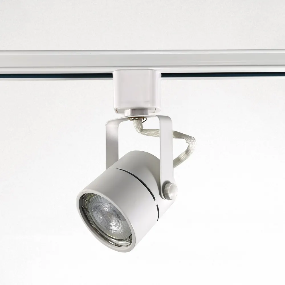 Aluminum Track Spotlight Housing MR16 For Indoor Lighting