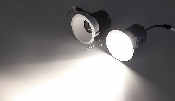 Adjustable Smart Recessed COB LED Downlight 9-40W