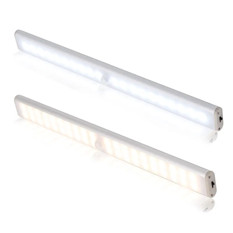 Motion-Sensor Rechargeable Aluminum LED Cabinet Light