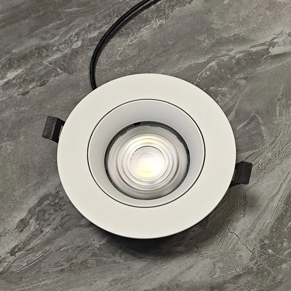 Smart Recessed Aluminum LED Downlight 5/12W