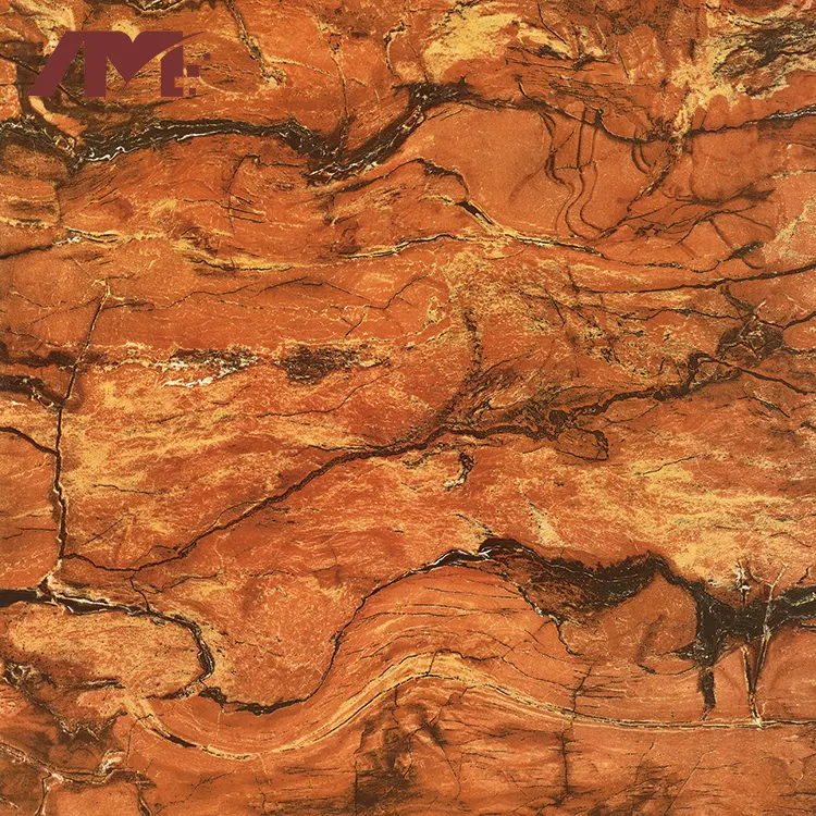 Travertine-Look Porcelain Floor Tile 1x1
