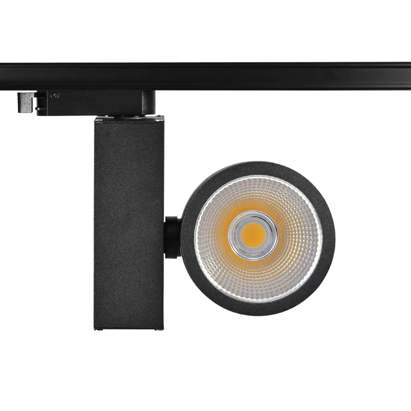 Aluminum COB LED Track Spotlight 10-35W for 4/3/2-Wire Track