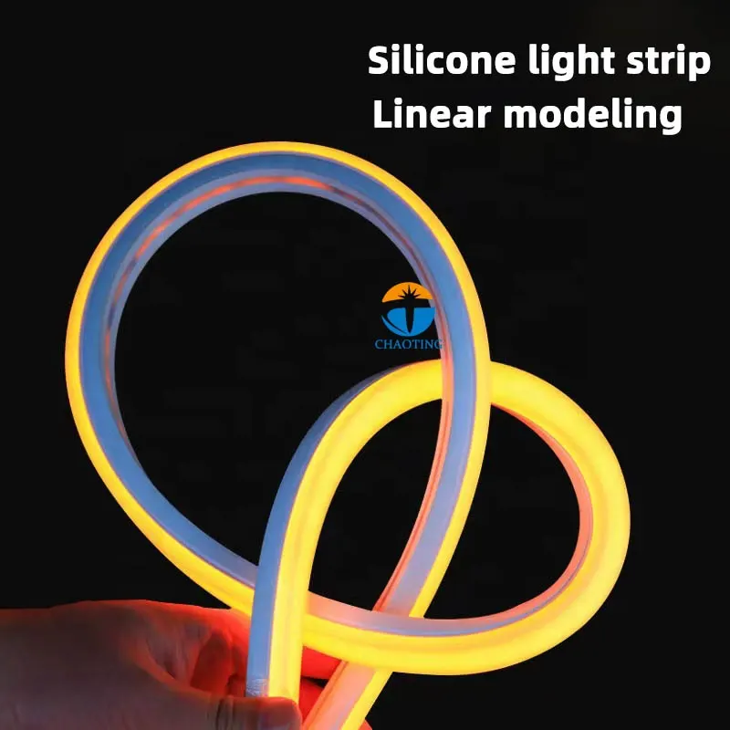 RGB LED Neon Rope Light 110V For Strip Lighting Installation