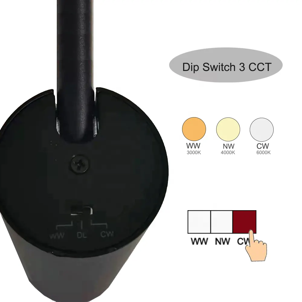 Adjustable Aluminum Magnetic COB LED Track Spotlight Black/White 40W