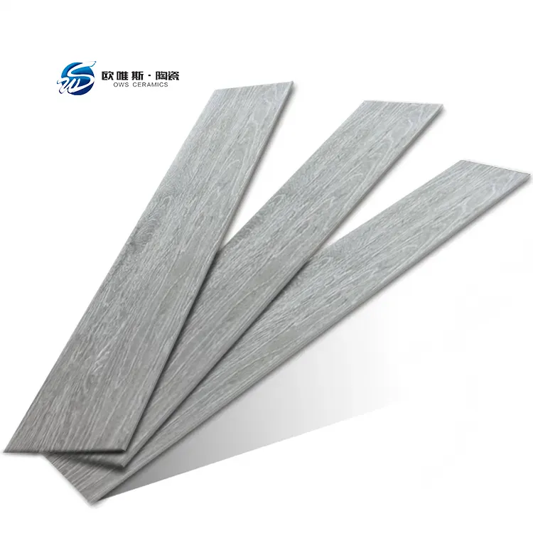 Non-Slip Wood-Look Ceramic Floor Tile 200x1000mm