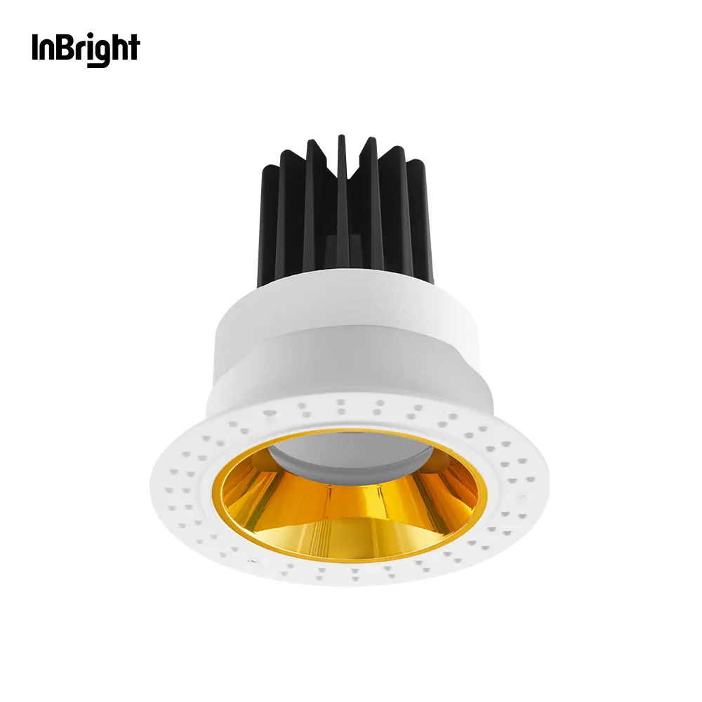 Anti-Glare Recessed Aluminum COB LED Downlight 8/15W IP65