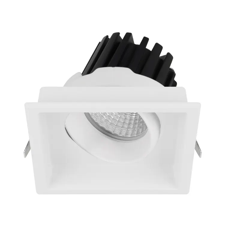 Adjustable Recessed Aluminum COB LED Downlight 8-40W