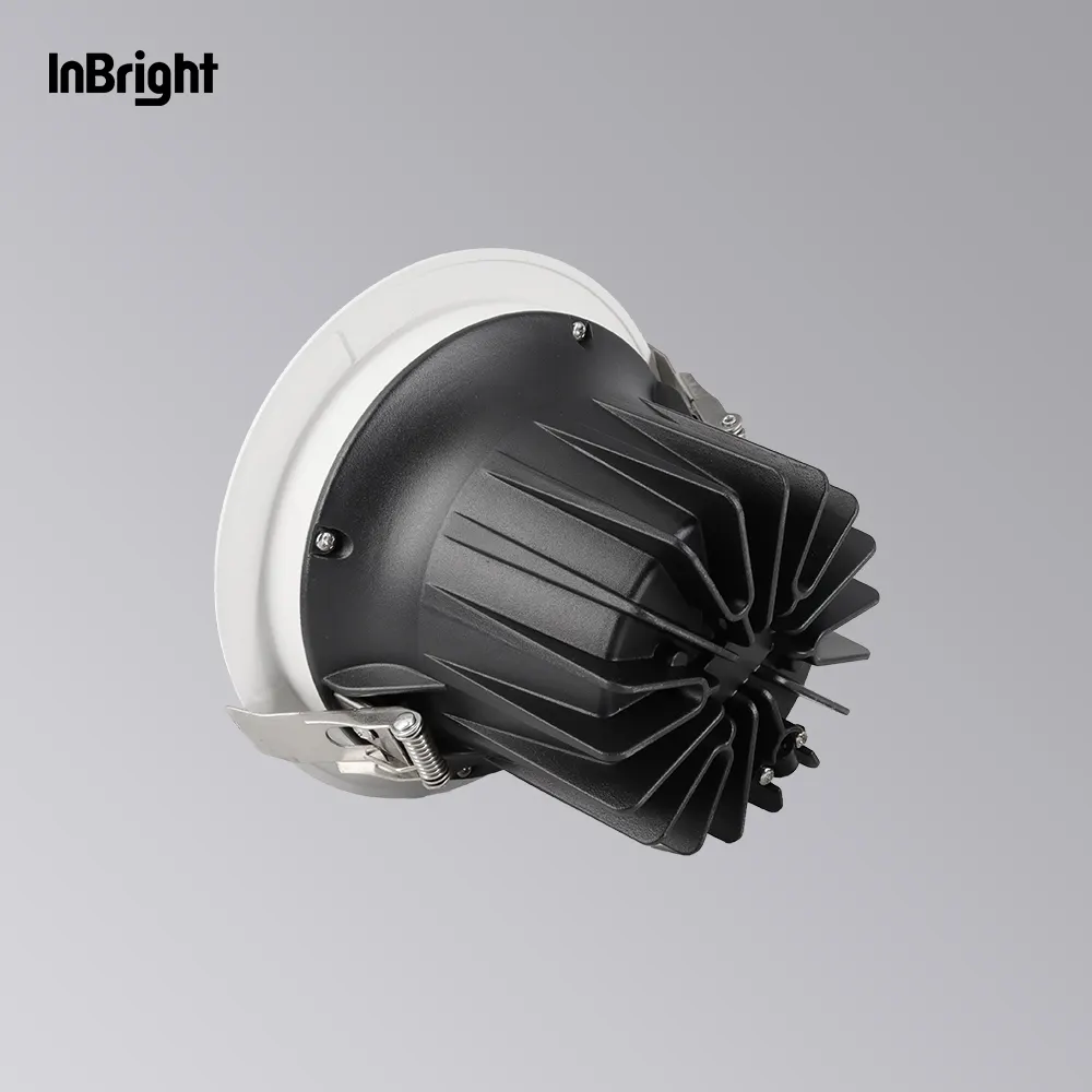 Anti-Glare Recessed Aluminum LED Downlight 18-48W