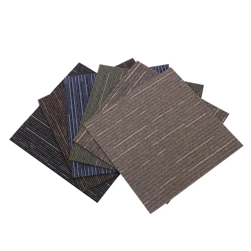 Polypropylene Floor Carpet 50x50cm With PVC Backing