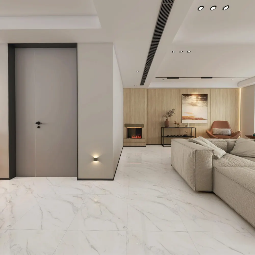 Stone-Look Porcelain Floor Tile 600x600mm