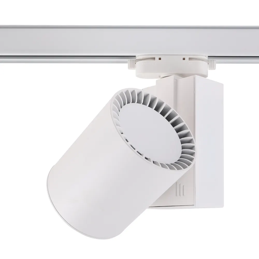 Anti-Glare Aluminum Pendant COB LED Track Spotlight