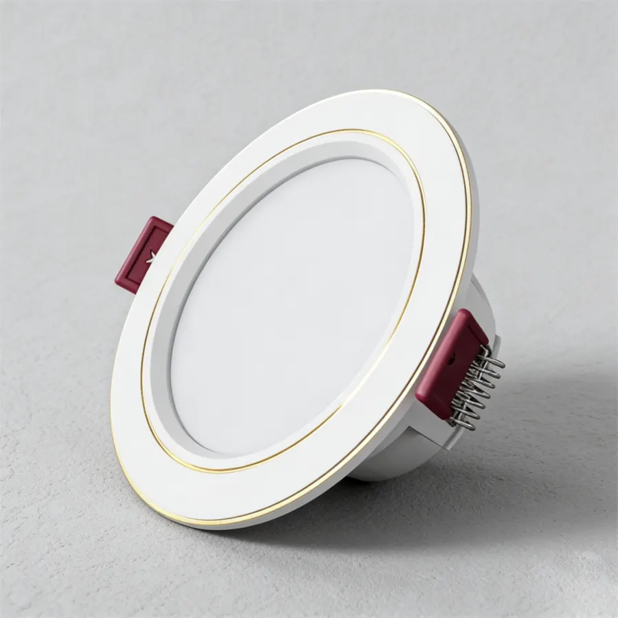 Anti-Glare Recessed Aluminum COB LED Downlight 6W product sample
