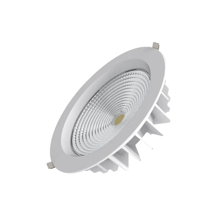 Anti-Glare Surface-Mounted Round COB LED Downlight 30-50W IP54