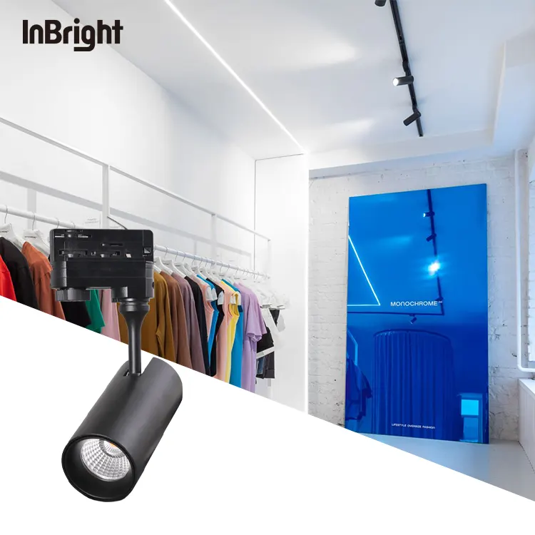 Adjustable Dimmable Aluminum LED Track Spotlight 12-36W