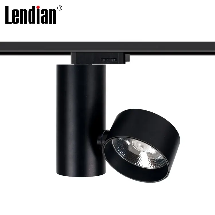 Rotatable Aluminum LED Track Spotlight 15-40W