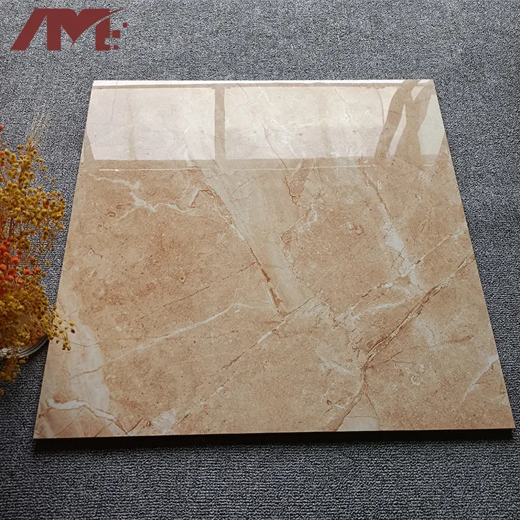 Stone-Look Polished Porcelain Outdoor Tile 600x600mm