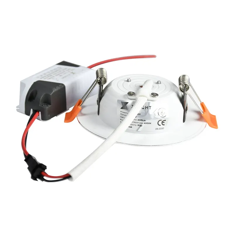 Adjustable Recessed Aluminum LED Downlight White 5-9W