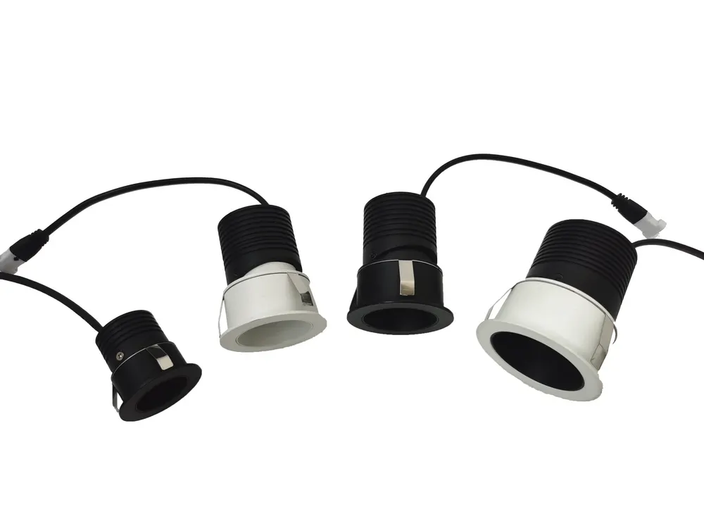Recessed Aluminum LED Downlight 3-8W 40-60m 2700-6000K