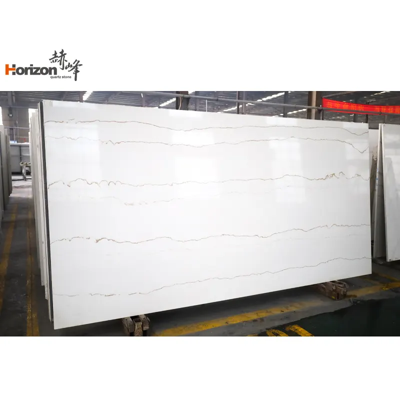 Calacatta Engineered Quartz Slab 3200x1600mm