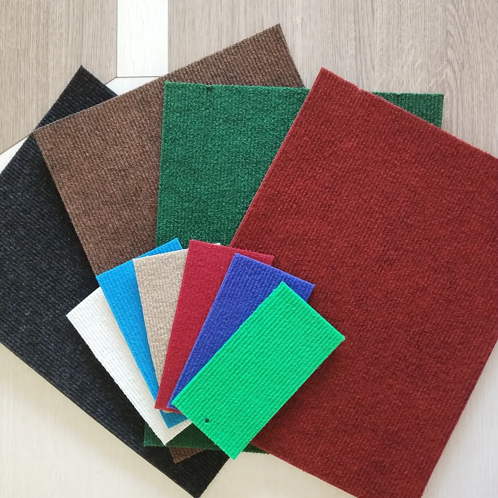 Ribbed Polyester Exhibition And Event Carpet