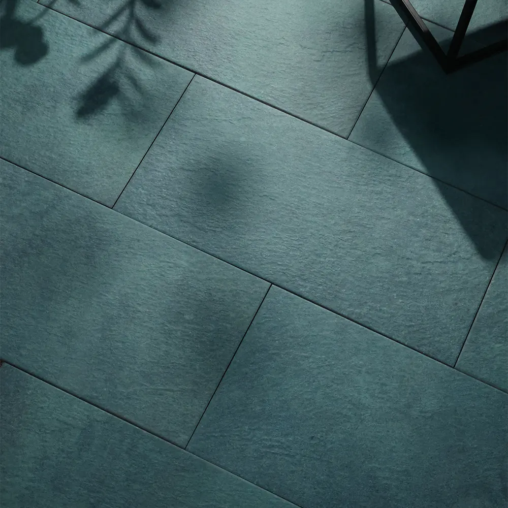 Non-Slip Stone-Look Porcelain Swimming Pool Tile 300x600mm product sample