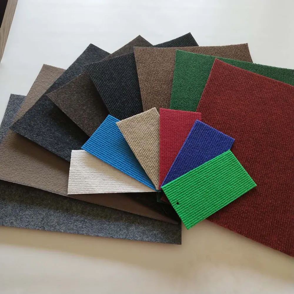 Ribbed Polyester Exhibition And Event Carpet