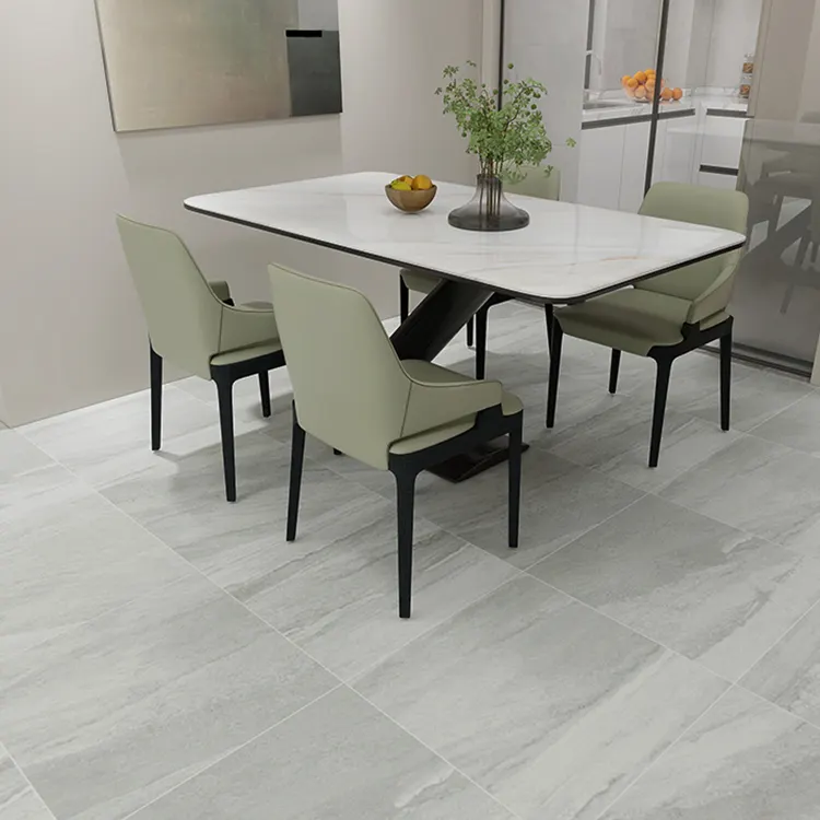 Non-Slip Stone-Look Porcelain Floor Tile 600x600mm