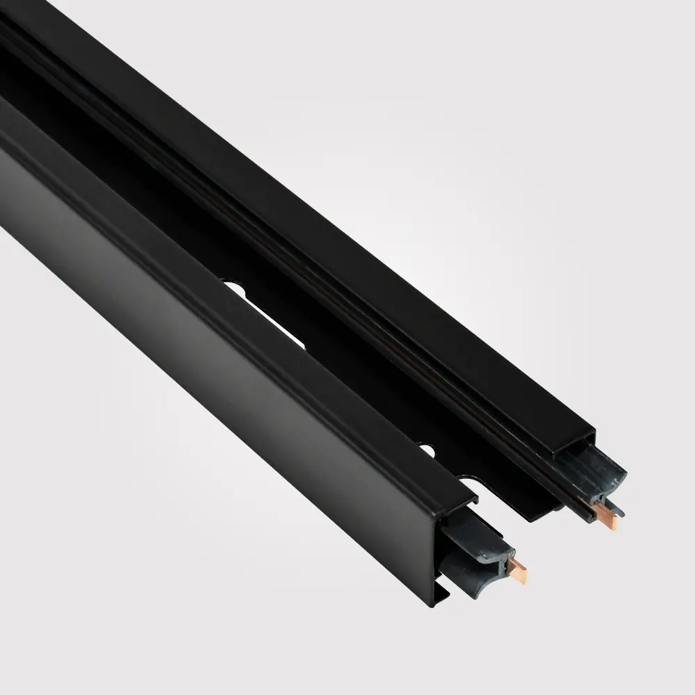 Aluminum Lighting Track Rail 1-3m