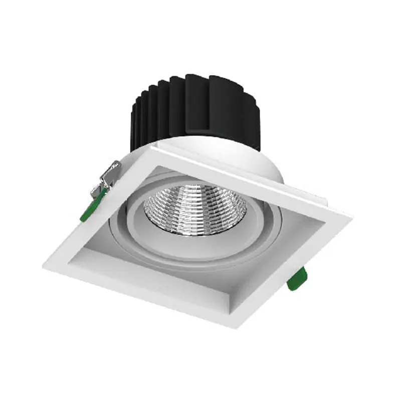Recessed Square Aluminum LED Grille Spotlight 24-32W product sample