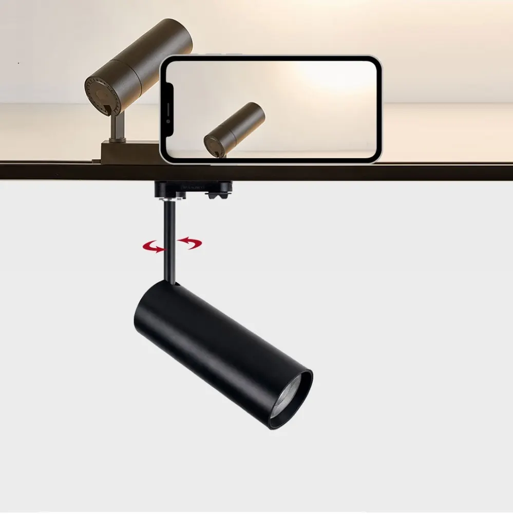 Adjustable Aluminum LED Track Spotlight 8-30W