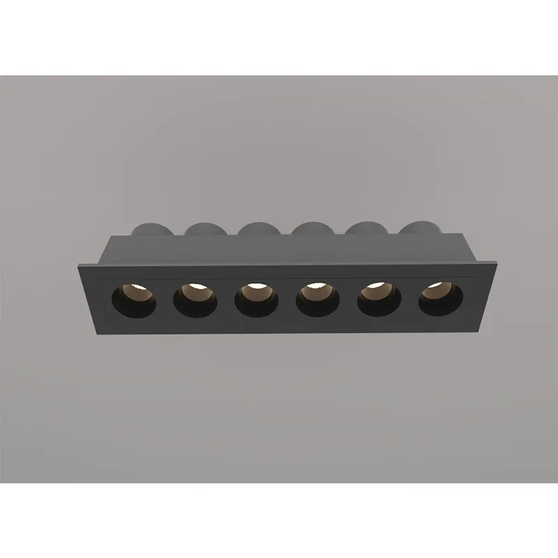 Anti-Glare Dimmable Recessed LED Grille Spotlight 10W