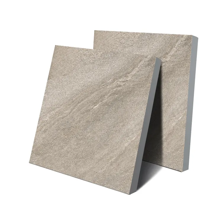 Non-Slip Stone-Look Porcelain Swimming Pool Tile 600x600mm