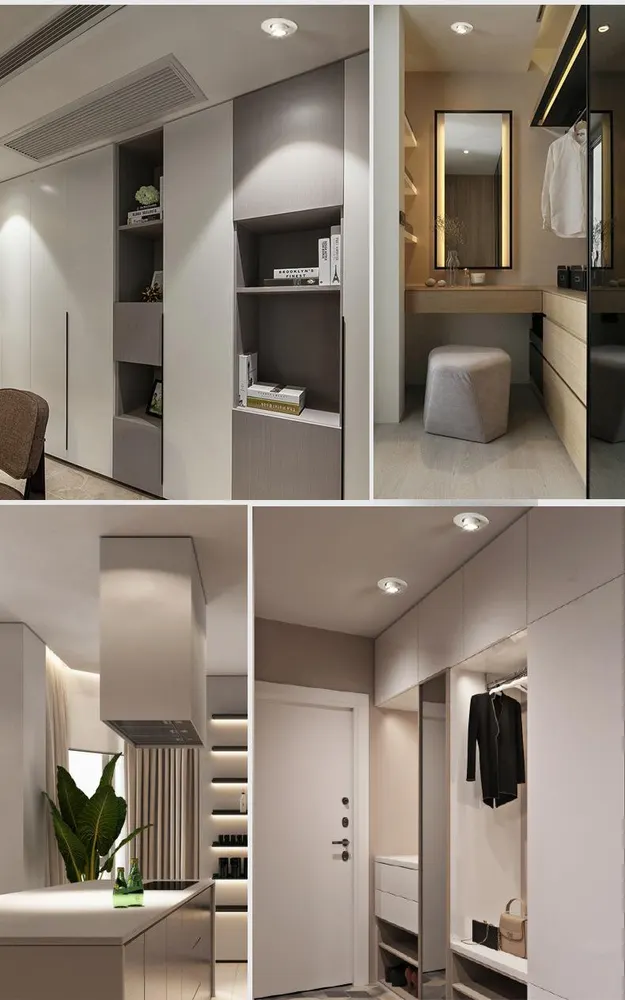 Rotatable Recessed Aluminum LED Downlight 15-50W