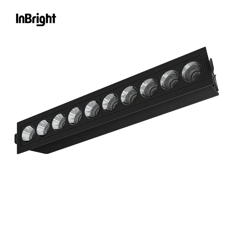 Recessed Aluminum LED Downlight 2-30W IP50