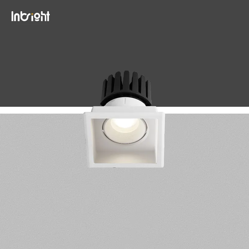 Adjustable Recessed Aluminum COB LED Downlight 8-28W