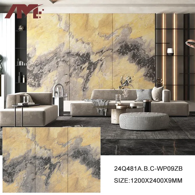 White Sintered Stone Slab 1200x2400mm