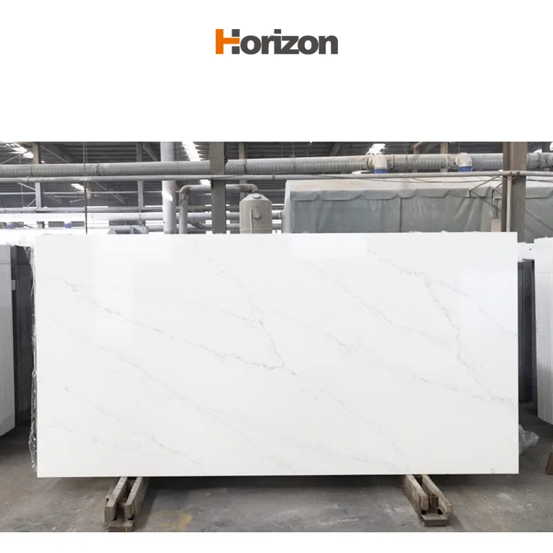 White Engineered Quartz Slab 3200x1600mm