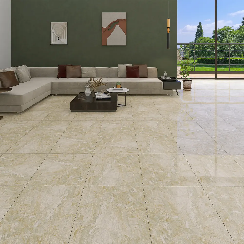 Stone-Look Porcelain Wall And Floor Tile 600x600mm