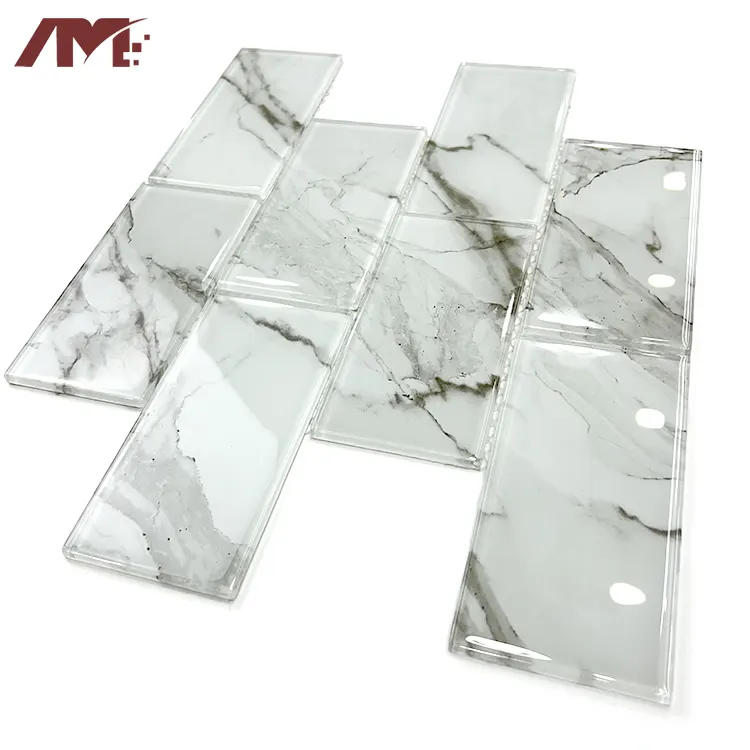 Glass Mosaic Tile 375x340x6mm