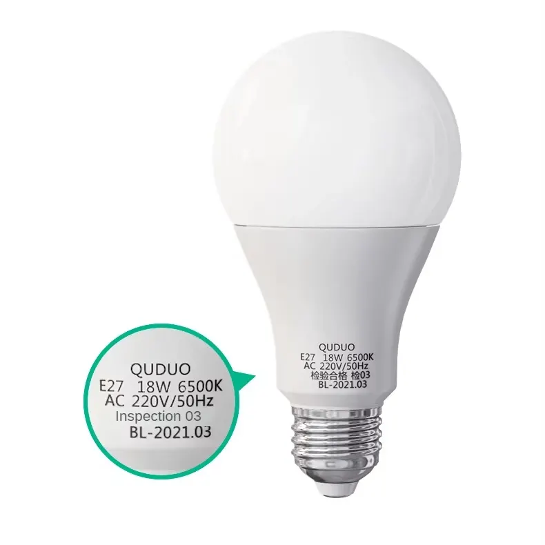 Aluminum LED Light Bulb 3-18W E27 Base