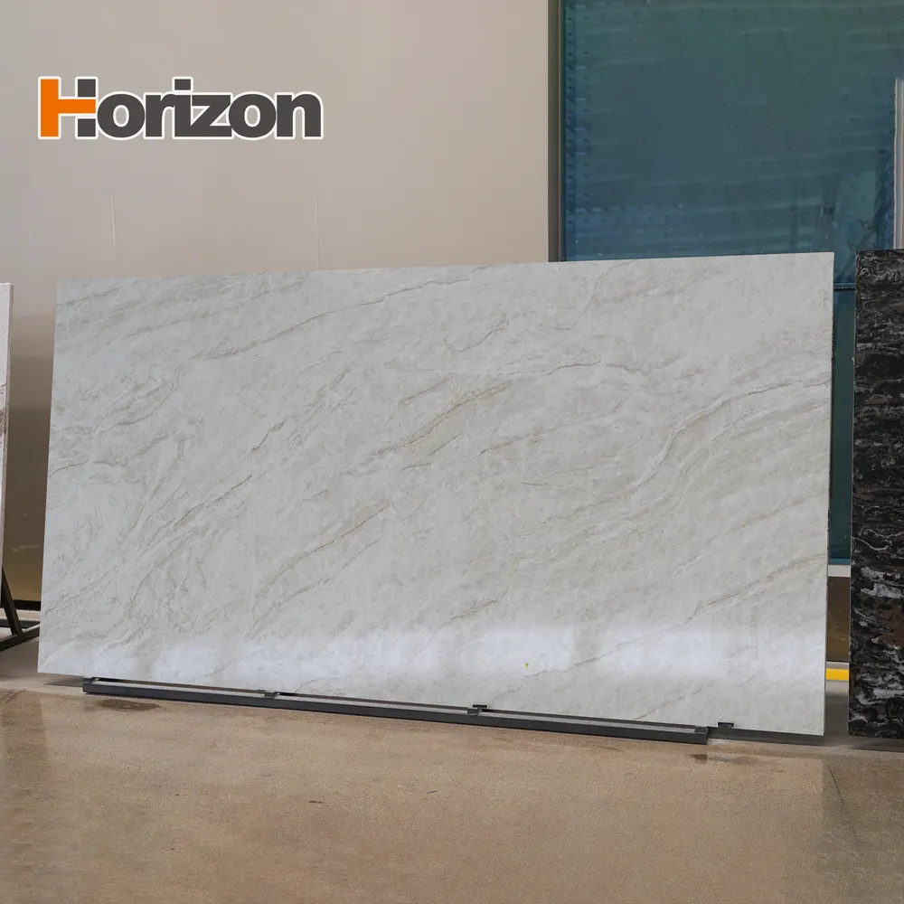 3D-Printed Polished Engineered Quartz Slab