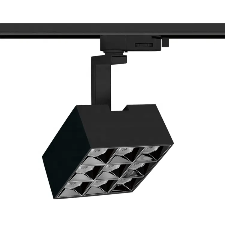 Adjustable Aluminum COB LED Track Spotlight 30W 07A
