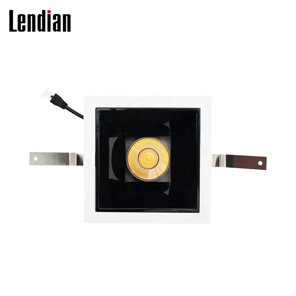 Square Aluminum LED Downlight 9-15W