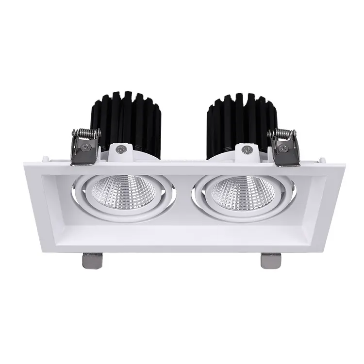 Adjustable Dimmable Recessed COB LED Downlight 7-30W